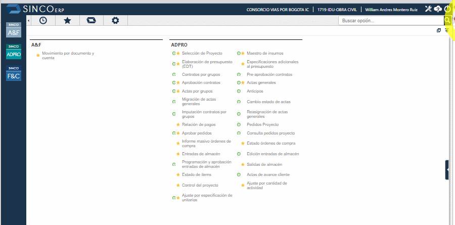 Asignación de facturas